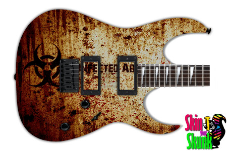  Guitar Skin Industrial Infected 