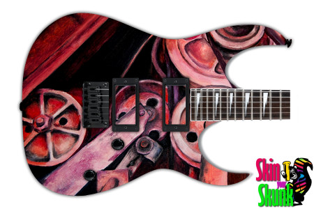  Guitar Skin Industrial Modern 