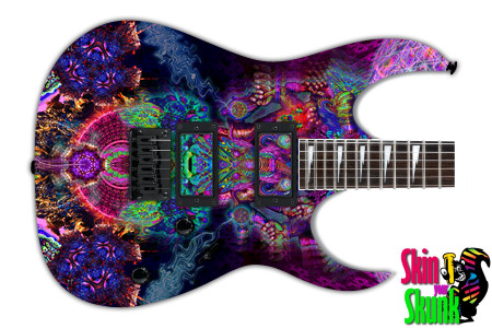  Guitar Skin Psychedelic Angel 