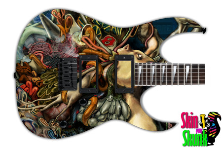  Guitar Skin Psychedelic Expel 