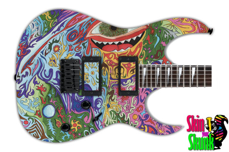  Guitar Skin Psychedelic Eye 