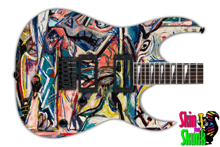  Guitar Skin Stonerart Abstract 
