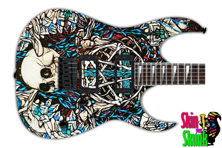  Guitar Skin Stonerart Death 