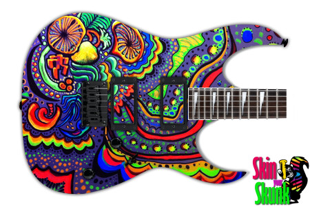  Guitar Skin Stonerart Drip 