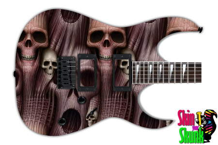  Guitar Skin Stonerart Faces 