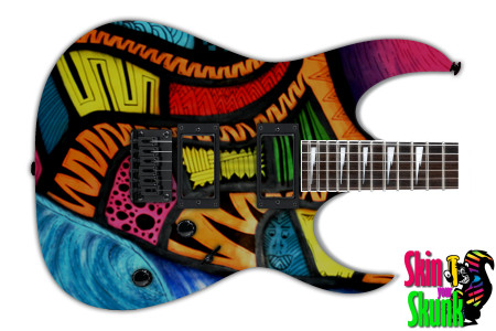  Guitar Skin Stonerart Mural 