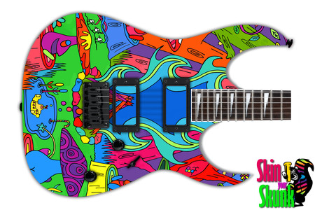  Guitar Skin Stonerart Party 