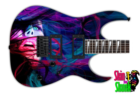  Guitar Skin Stonerart Smoke 