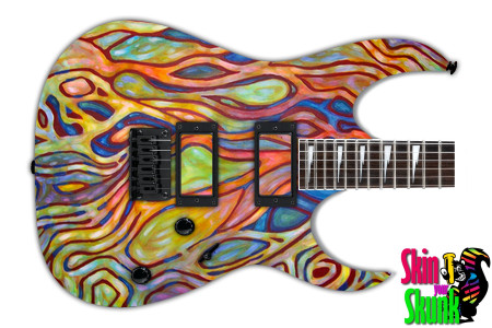  Guitar Skin Stonerart Sun 