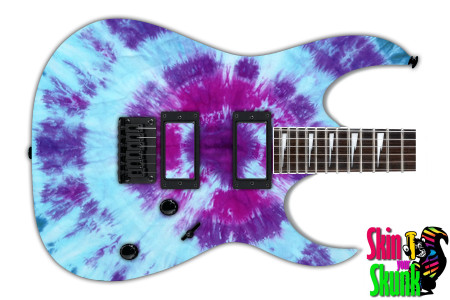  Guitar Skin Tiedye Circle 