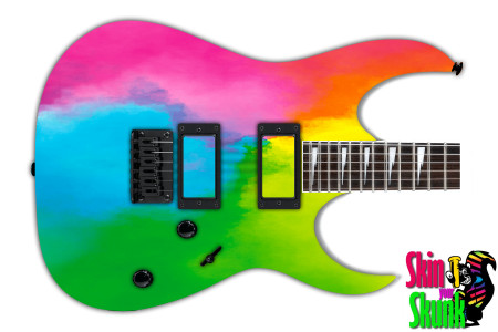  Guitar Skin Tiedye Fade 