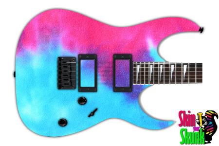  Guitar Skin Tiedye Light 