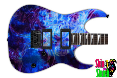  Guitar Skin Tiedye Pattern 