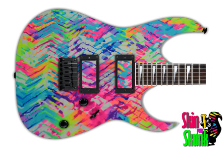  Guitar Skin Tiedye Sheet 
