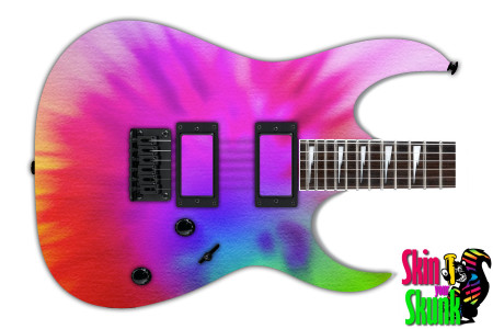  Guitar Skin Tiedye Splat 