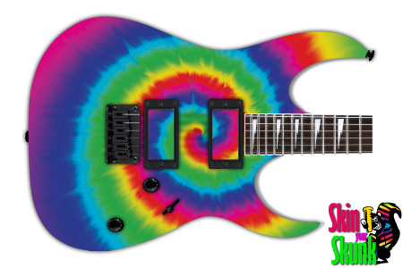  Guitar Skin Tiedye Twist 