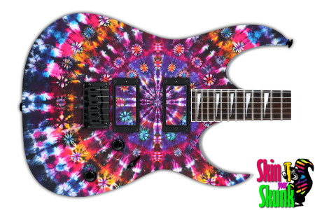  Guitar Skin Tiedye Yang 