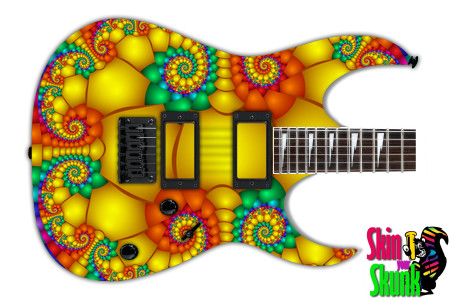  Guitar Skin Trippy Eden 