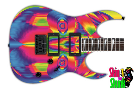  Guitar Skin Trippy Face 