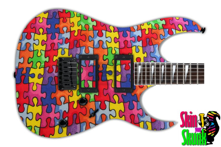  Guitar Skin Trippy Puzzle 