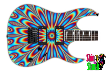  Guitar Skin Trippy Spin 