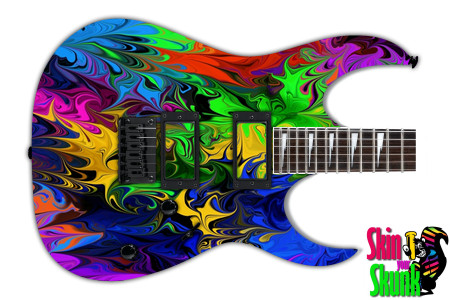  Guitar Skin Trippy Trip 