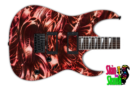  Guitar Skin Blood Hell 