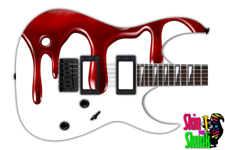  Guitar Skin Blood Trickle 