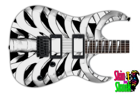  Guitar Skin Bones Black 