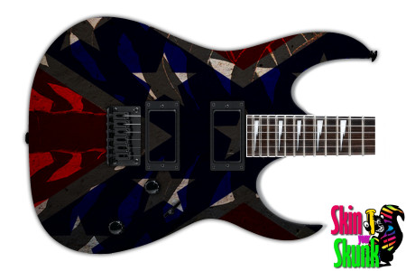  Guitar Skin Bones Confederate 
