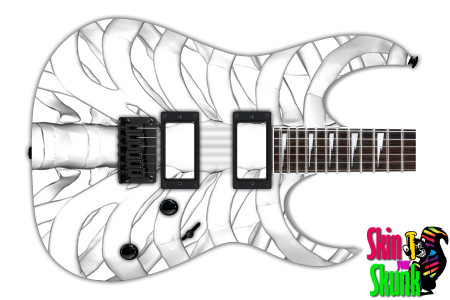  Guitar Skin Bones White 
