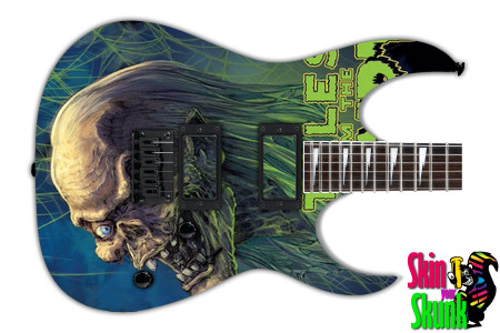  Guitar Skin Horror Crypt 
