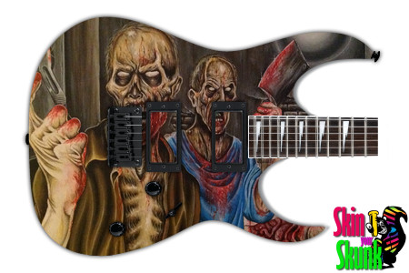  Guitar Skin Horror Living 