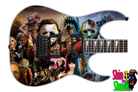  Guitar Skin Horror Mash 