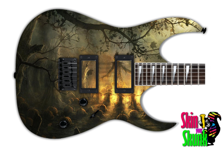  Guitar Skin Horror Scarecrow 