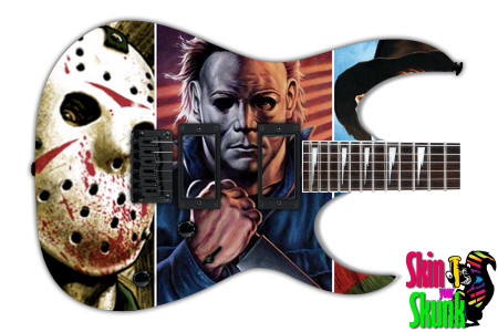  Guitar Skin Horror Three 