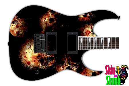  Guitar Skin Horror Wall 