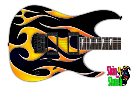  Guitar Skin Hotrod Dark Left 