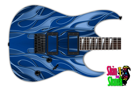  Guitar Skin Hotrod Feather Left 