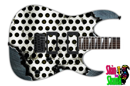  Guitar Skin Metalshop Mixed Torn 