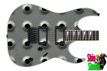  Guitar Skin Metalshop Ornate Holes 