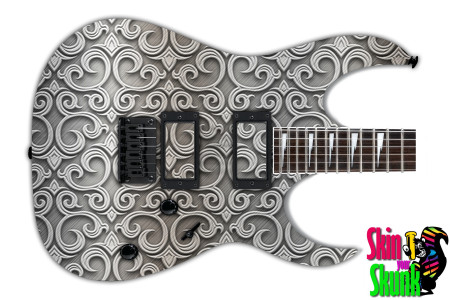  Guitar Skin Metalshop Ornate Lace 
