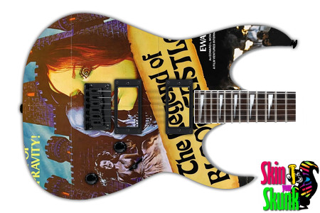  Guitar Skin Movies Horror Castle 
