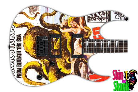  Guitar Skin Movies Horror Monster 