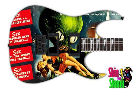  Guitar Skin Movies Scifi Invasion 