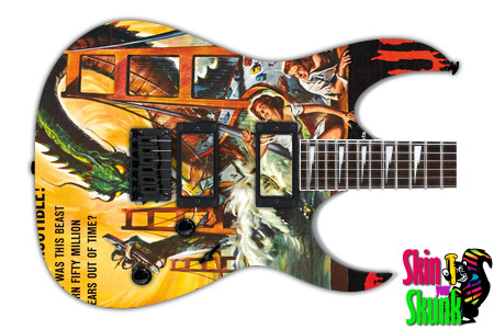  Guitar Skin Movies Scifi Reptilicus 