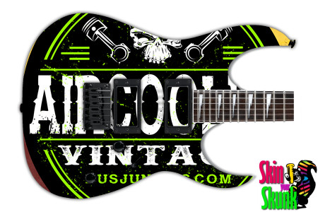  Guitar Skin Americana Bus 