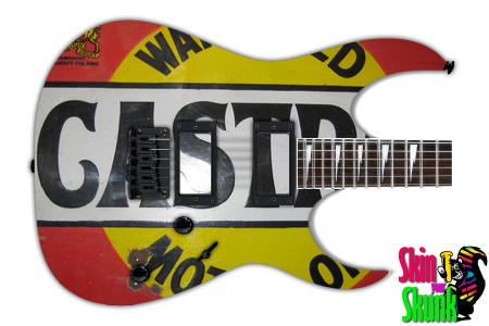  Guitar Skin Americana Castrol 