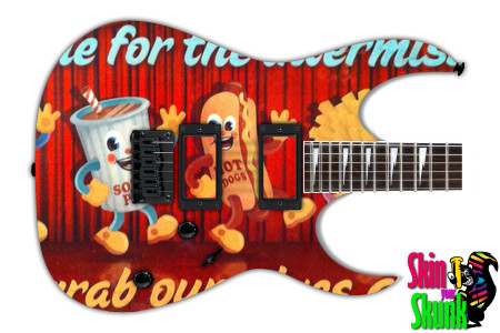  Guitar Skin Americana Drivein 