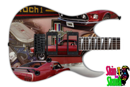  Guitar Skin Americana Mustang 